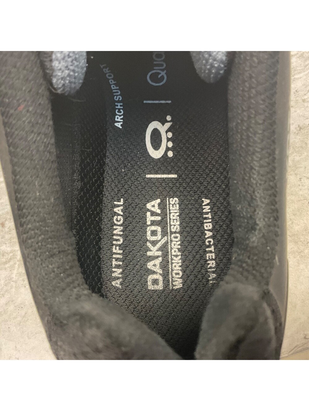 Dakota Men's Low-Cut Composite Toe 3821 Athletic Work Shoes Black/Grey Size 11M - Picture 7 of 8